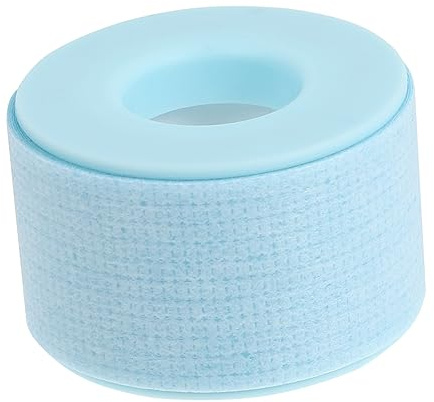 Cinta para Pestañas Azul, 1 Rollo, No Tejido, para Extensiones | Transpirable y Cómoda, Aísla Pestañas Superiores E Inferiores, Uso Individual y Salón de Belleza
