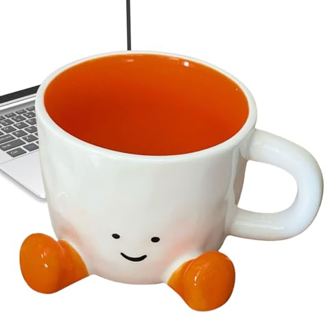 Ceramic Coffee  - Feet Mug Novelty, Photography Decor | Decorative Tea for Kids Men Women Birthday Christmas Home Travel Gift for Photographers Coffee Lover Ceramic Collectible Long-Term Use