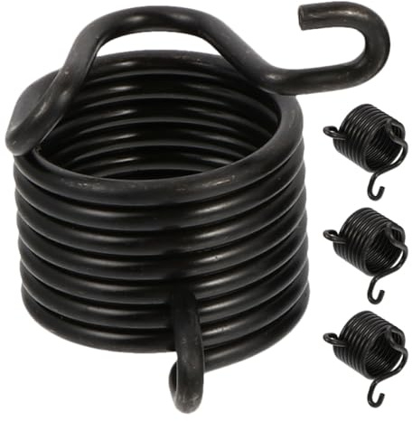 Veemoon 4 Pièces Ressorts de Retenue Pneumatique en Acier pour Marteau Pneumatique, Accessoires de Réparation Automobile, Burin Électrique Compatible, Élasticité Robuste et Durabilité