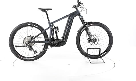 Ghost E Bike E-RIOT AM UNIVERSAL E-Bike Fully Damen Herren 27,5 Zoll Elektrofahrrad, Bosch 85 Nm 750 Wh, 12 Gänge, Federgabel Hydraulische Scheibenbremse 164-172 cm grau (Generalüberholt)