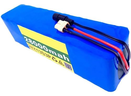 48V 28Ah 13S3P Batería para Bicicleta Eléctrica, Batería De Repuesto para Patinete Eléctrico, Batería Recargable E Impermeable para Bicicleta Eléctrica, para Motores De 0 A 800W(XT60+T)