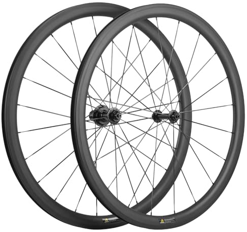 Superteam Bike Wheel Clincher 700C Carbon Wheelset 38/50/60/88 UD Matte (38mm Depth)