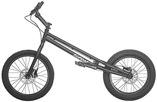 MU 20-Zoll-Bmx Trial Bike/Fahrrad-Trial Für Anfänger Und Fortgeschrittene, Crmo Rahmen Und Gabel, Mit Bremse,Schwarz,Hohe Version