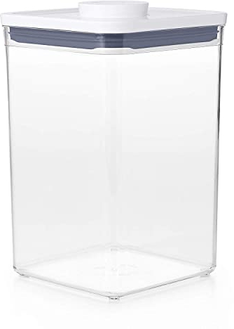 OXO Good Grips POP Container 4.4-Quart Square Airtight Food Storage for for Flour and More (Set of 4)