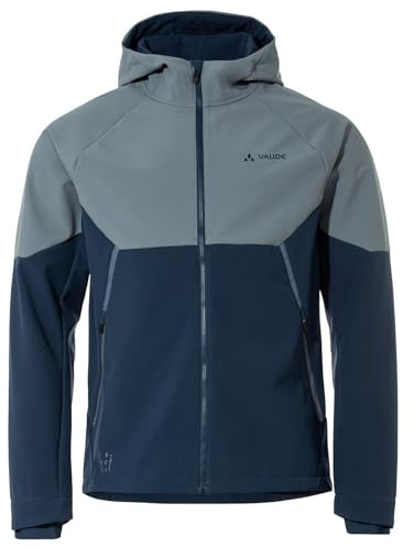 VAUDE Softshell Fahrradjacke Herren Qimsa, wasserdicht & atmungsaktiv