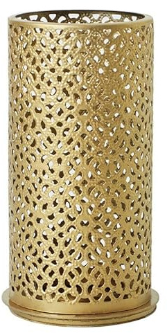 4x Kerzenhalter Bliss 140 x Ø 75 mm Gold