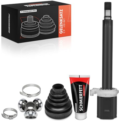Frankberg Jeu de Joints Arbre de Transmission Essieu avant droit Compatible avec TG.E Camionnette C.r.a.f.t.e.r Bus SYI SYJ C.r.a.f.t.er Camionnette SX SY Grand California Camper SCB SCC 2N0498104A