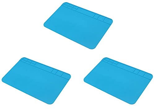 Hlxnyami 3X Isolierung Silikon LöT Reparatur Matte Beständiges Arbeits Pad für Handy Platine BGA LöT Kolben Reparatur Pad