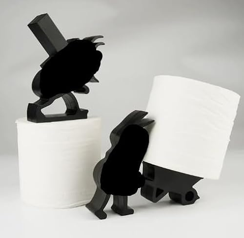 2Pcs Ant Rouleau de Papier HygiéNique, Porte-Rouleau de Papier Toilette, Portable Support pour Papier HygiéNique, Motif Fourmis, Brouette, DéCoration de Salle de Bain Mignonne pour Cuisine