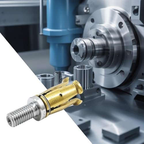 Jotekonoby BT40 Pull Stud 45 Degree Gripper External Thread Claw Clamp for CNC Milling Machine Tool Holder with Spring Mechanism and Side Lock Design