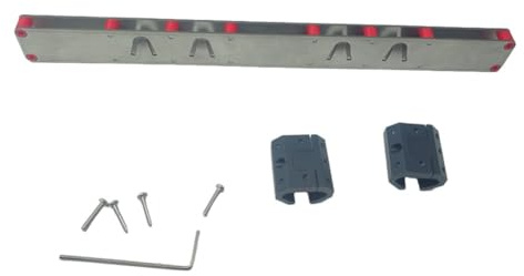 QOXEZY Rostfritt stål förlängningsverktygshållare för packout, elektriskt borrstativ med anti-fallkrok, ingen borrinstallation krävs