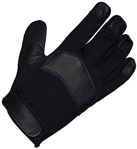 PzFst 8177 SpCFR Spezialkräfte-Handschuh mit Schnittschutz aus KEVLAR, feuerfestem NOMEX und Lederinnenhand/Militär und Polizei