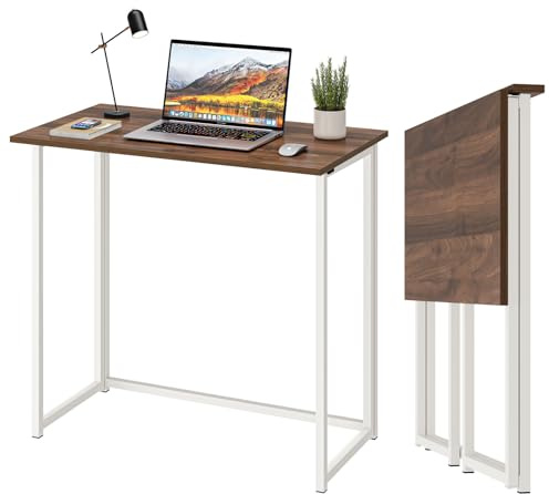 Dripex Klapptisch Montagefrei 80x45 cm Klappschreibtisch Faltbar Tisch