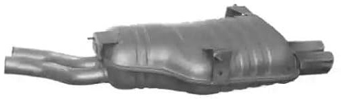 VEGAZ BS-299IMA Endschalldämpfer Kompatibel mit BMW 3 Limousine E46 18107504171 18107504173 18107516921