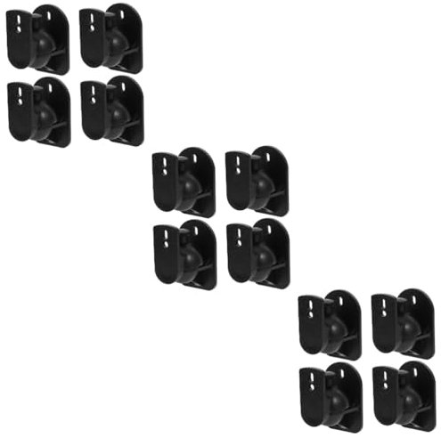 Artibetter 12pcs Speaker Wall Mount Bracket for Home Loudspeaker Holder Speaker Wall Mount Stand for Bookshelf Monitor Audio