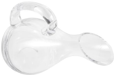 AUTSUPPL Glass Wine Decanter Handle Fast Aerating Red Wine Jug Large Capacity Tilted Spout for Home and Party Use