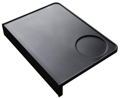 Silicone Espresso Tamper Mat with Corner Edge, Non-Slip Tamping Pad Station for Portafilter, Barista Coffee Accessories