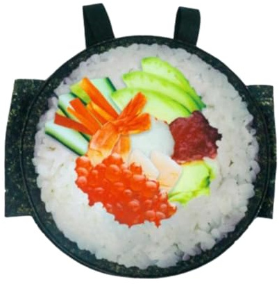 Nishiyuenyi Costume d'halloween en Rouleau de Sushi pour Déguisements, Mascarades, Carnavals, Jeux de Rôle, Enfant