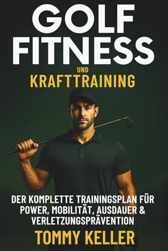 Golf Fitness- & Krafttraining: Der komplette Trainingsplan für Power, Mobilität, Ausdauer & Verletzungsprävention (Golf Fitness & Performance Serie, Band 1)