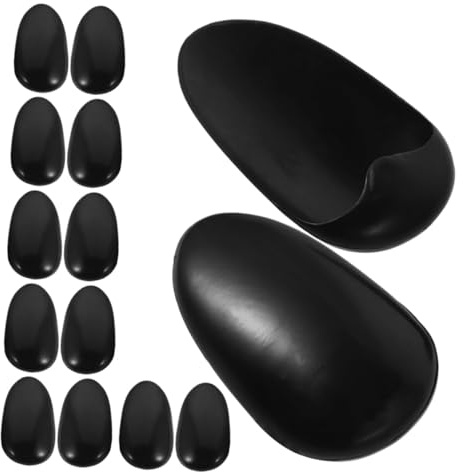 TEHAUX 60pcs Plastic Ear Covers for Hair Dyeing Salon Ear Protectors Hair Coloring Supplies Protection Caps for Dyeing Bathing Shower