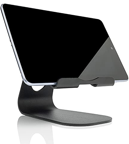 Slabo universal tabletthållare Universal för alla surfplattor | iPads etc. Aluminium Universal Stand Holder - BLACK