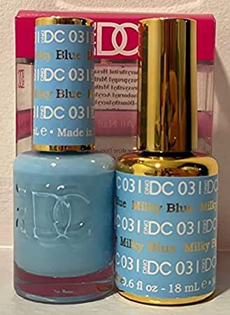 DND Premium DC Gel Set (DC 031 Milky Blue)