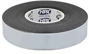 HPX - Cinta Adhesiva vulcanizante (19 mm x 10 m), Color Negro