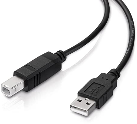 conecto USB 2.0 Kabel. A Stecker/B Stecker - schwarz - 3,00m