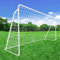 Fußballtor für Garten Kinder & Erwachsene, 240/365 cm Outdoor Stabil Großes Fussballtore für Kinder & Erwachsene Mit 2 Netzen für Deine Garten, Schulen (Mit 2 * Fußballnetz, 365 x 182 cm - 1 Stück)