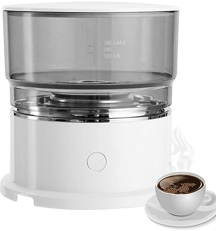 Hot Coffee Maker | Travel Single Serve Coffee Maker - Single Serve Percolator, Travel Mug Coffee Machine for Offices Home Camping Driving Travel