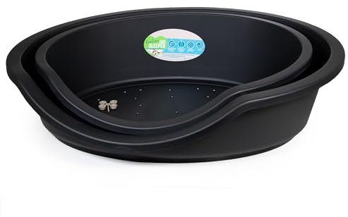 Rosewood Eco Line Panier en Plastique recyclé pour Chien Gris Graphite Taille M Env. 80 cm