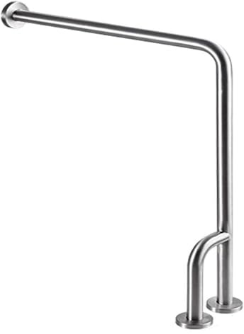 Wannengriff Haltegriff for Badezimmer, Sicherheits-Handicap, gebürsteter Edelstahl, rutschfest, Toilettenhandlauf, Duschhilfe und -unterstützung
