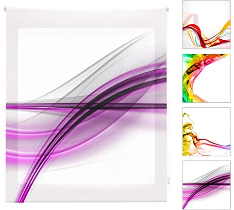Blindecor Estor enrollable translúcido digital, Varios modelos,W-V-04485,130X180 cm