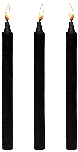 Fetish Drip Candles 3 Pack - Black