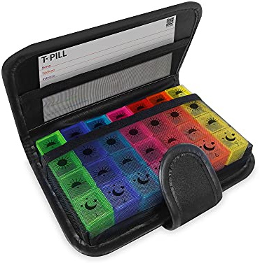 T-Pill - Bok - Veckovis 28 fack (Color Book)