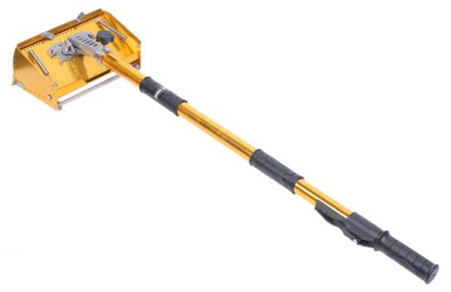 Outils de finition plats pour cloison sèche avec poignée extensible avec poignée réglable Boîte Set réglable en poudre de plâtre de finition de la truelle outil de mise à niveau Drywall Processing