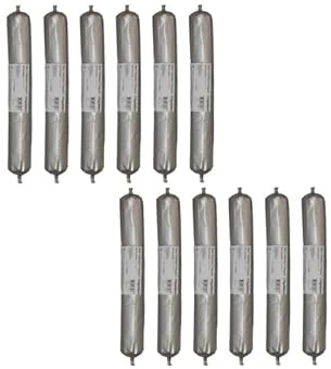 Lot de 12 colles souples SIKA Adheflex Parquet - 600 ml