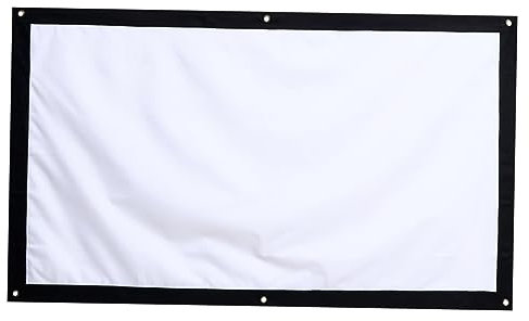 UPKOCH 1Stk Schatten-Bildschirm Projektionsleinwand Portable Screen Theaterprojektionswand Projektorleinwand im Freien Tragbarer Projektionsvorhang Projektorvorhang