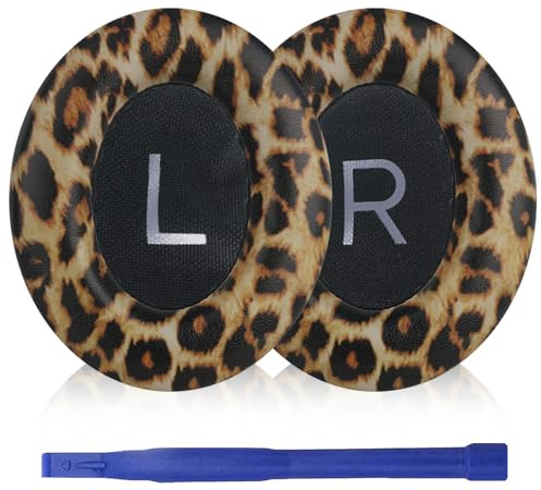 Adhiper Replacement Ear Pads for Bose 700/NC700 Wireless Headphones,NC700 Protein Leather Ear Cushions,Headphone Earpads with Memory Foam (Leopard Print)