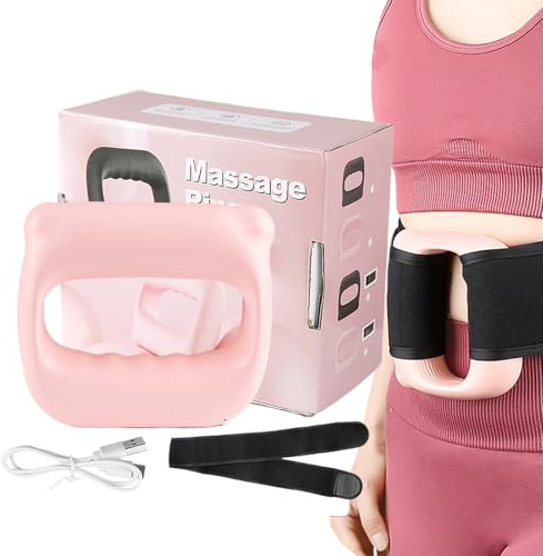 Handmassagegerät, tragbar, für den Rücken, tragbar, mit Vibration | tief für Rücken, Füße, Schultern, Reisen, Sportler und Frauen