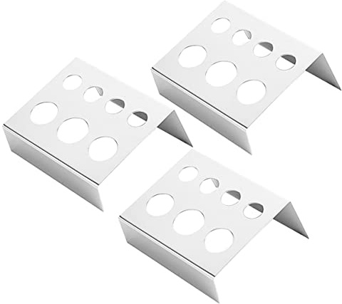 PACKOVE 3piezas Estante De Colores Para Pigmentos Soporte Para De Tinta Ranuras Suministros De Corporal Hogar y Tienda