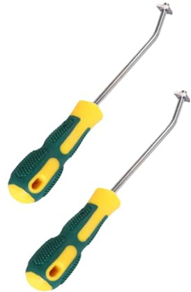 SHINEOFI 2piezas Removedores De Juntas De Azulejos Resistentes Con Mango Antideslizante Para Limpieza De Huecos Suelos y Paredes Herramientas Prácticas y Duraderas De Limpieza De Lechada Pa