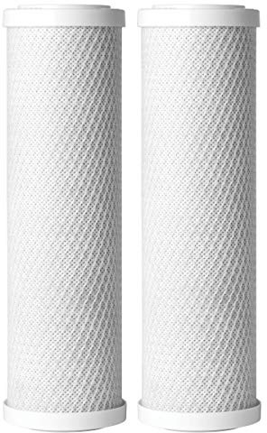 AO Smith 2.5x10 5 Micron Carbon Block Sediment Water Filter Replacement Cartridge - 2 Pack - For Whole House Filtration Systems - AO-WH-PRE-RC2