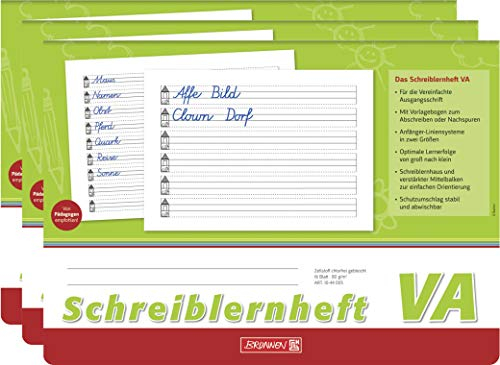 Brunnen Schreiblernheft (3, Lineatur VA)