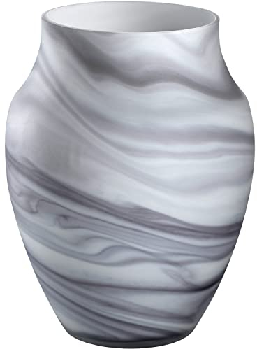LEONARDO HOME Vase POESIA 22,5 cm Marmoroptik, 076436, Glas