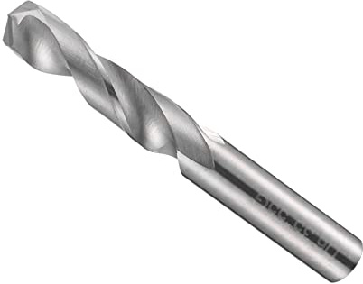 CoCud Solide Carbure Foret Mèches, 6,35 mm Diamètre, K35 Tungstène Carbure Précision Mini Torsion Foret Mèches - (Applications: pour Inox Acier Alliage Métal), 1-Pièce