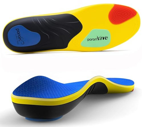 Orthopädische Einlegesohlen Für Damen & Herren, Dafannis Komfort Einlegesohlen bei Plantarfasziitis, Fersensporn, Plattfüße, Fußschmerz, Verteilt Fußdruck, Bogen Unterstützung (EU 39-41 M)