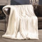 Delindo Lifestyle Nottingham - Coperta in pelliccia sintetica morbida XXL, 220 x 240 cm