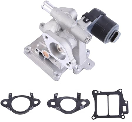 Asudaro Válvula AGR Recirculación de gases de escape compatible con Volvo V70 3 XC60 XC70 D4204 36010128 31422378 36010129 AGR Válvula de retorno de gas de escape