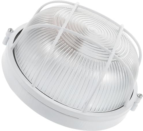 POPETPOP Explosionsgeschützte Sauna Wandlampe Aus Zinklegierung Und Glas Dampfbeständig Hochtemperaturbeständig Einfache Montage Geeignet Für Sauna Dampfbäder Flur Außenbeleuchtung